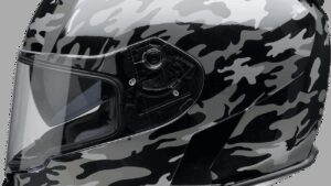 Z1R Warrant Helmet - Camo - Black/Gray - Small