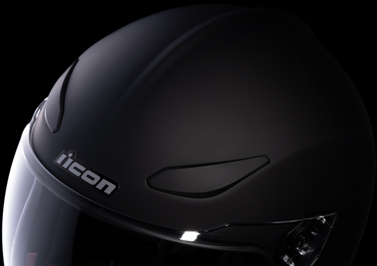 ICON HELMET DOMN RUB BK XL - Image 3
