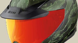 ICON Domain™ Helmet - Tiger's Blood - Green - Small