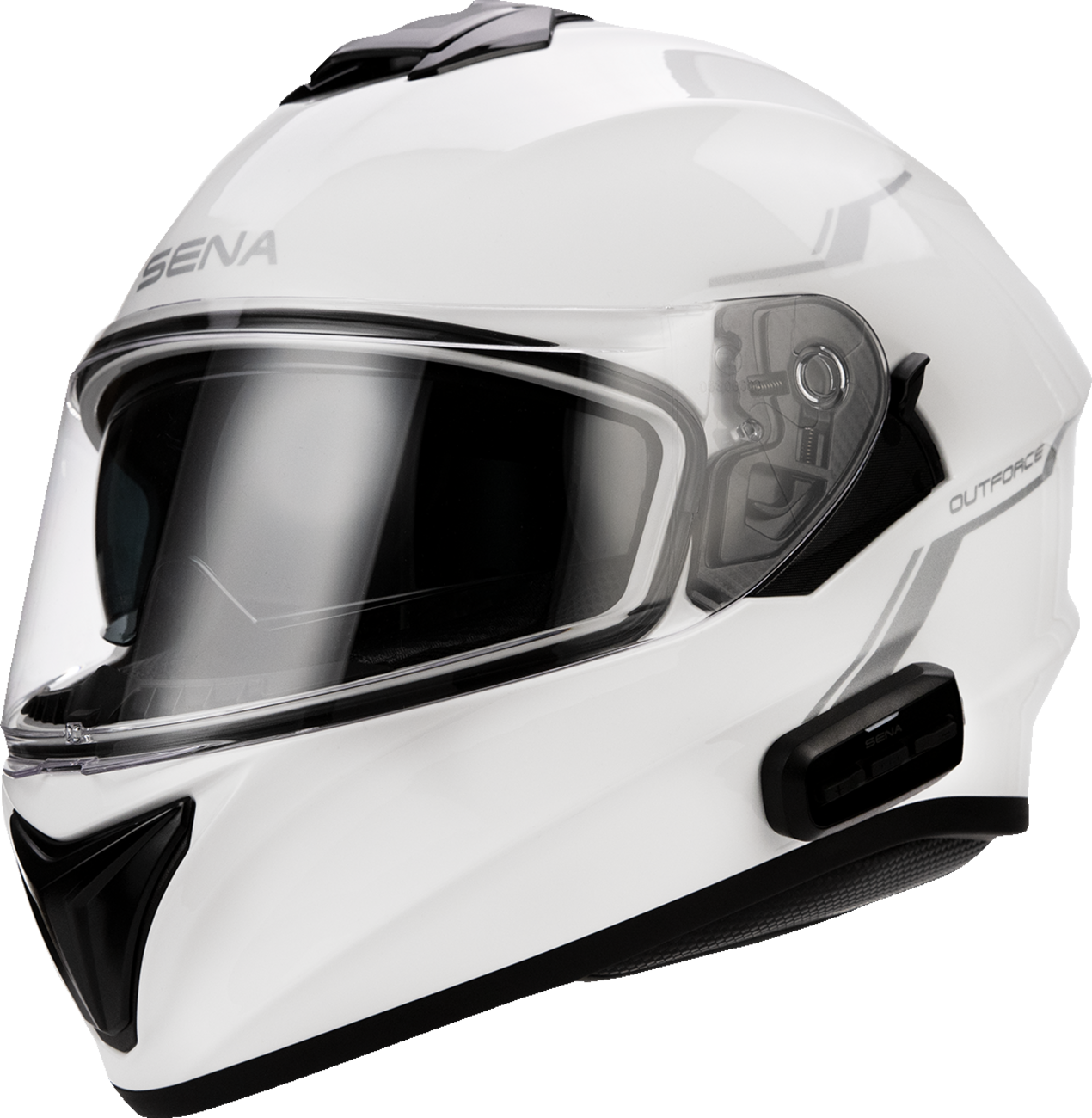SENA OutForce Helmet - Glossy White - XL