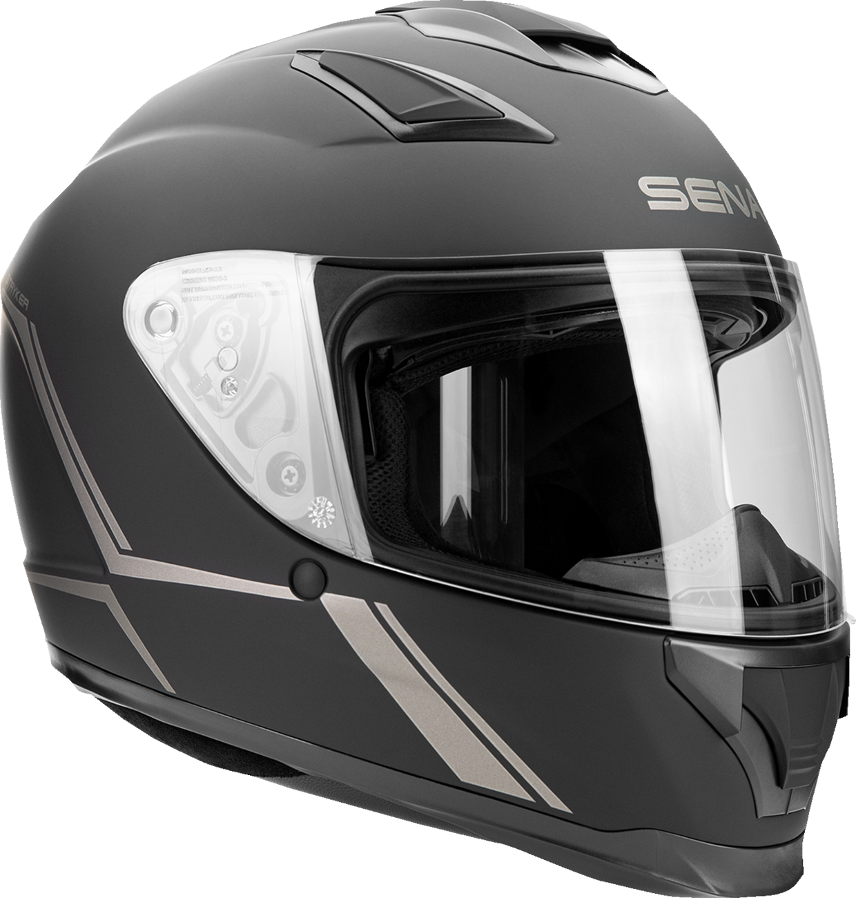 SENA HELMET STRYKER BLK M