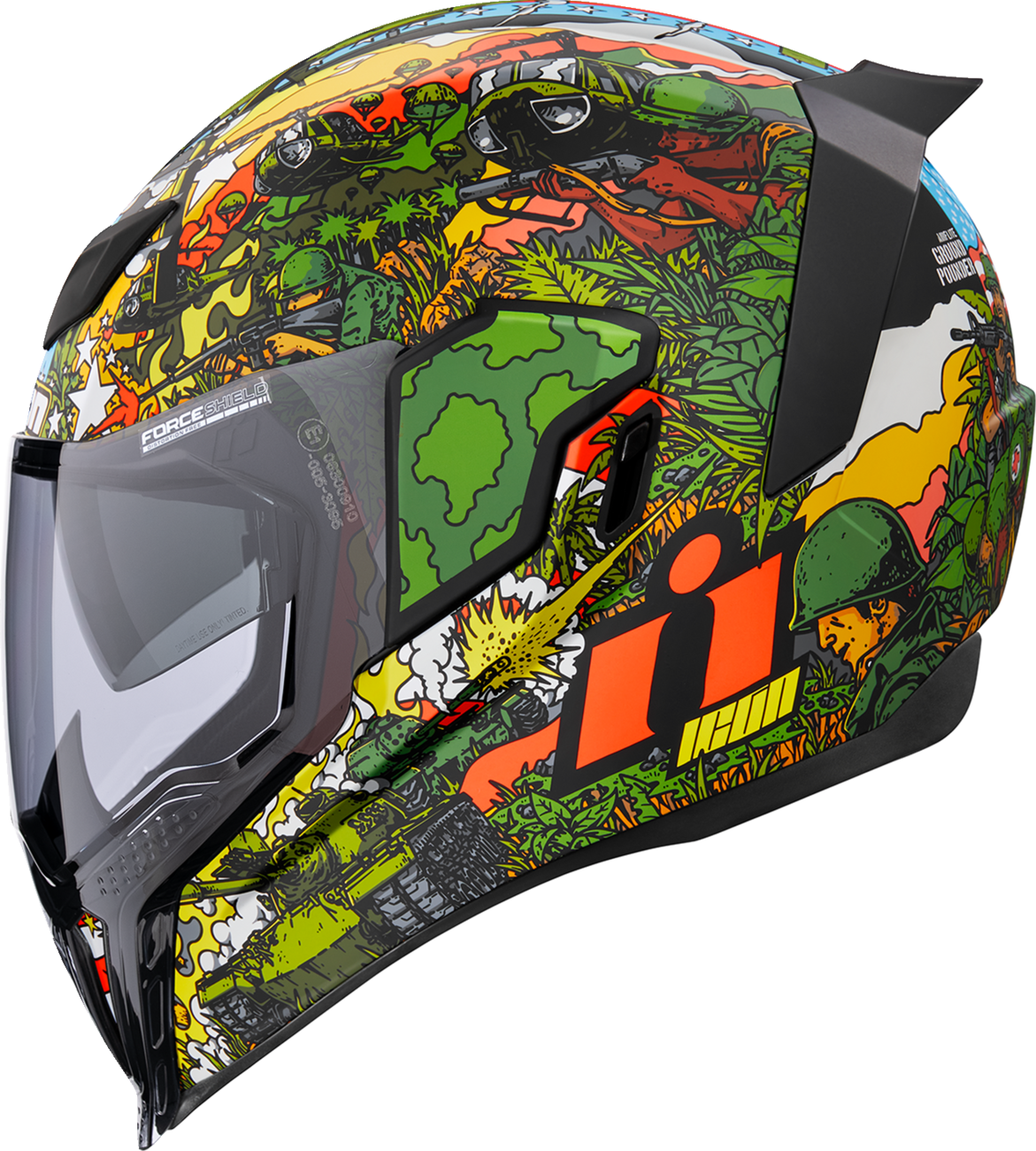 ICON HLMT AFLT GP23 GN LG - Image 2