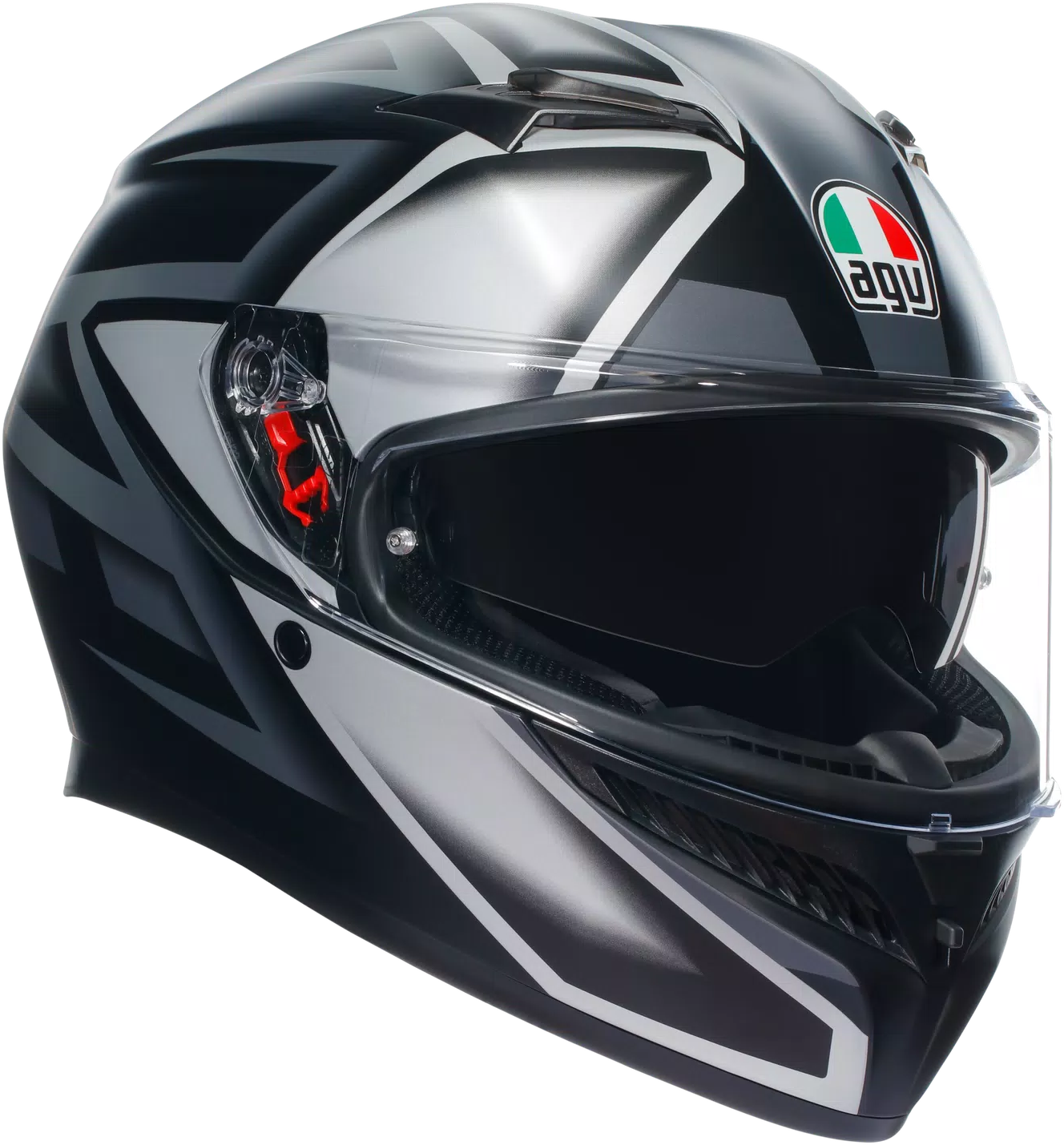AGV K3 Helmet - Compound - Matte Black/Gray - 2XL