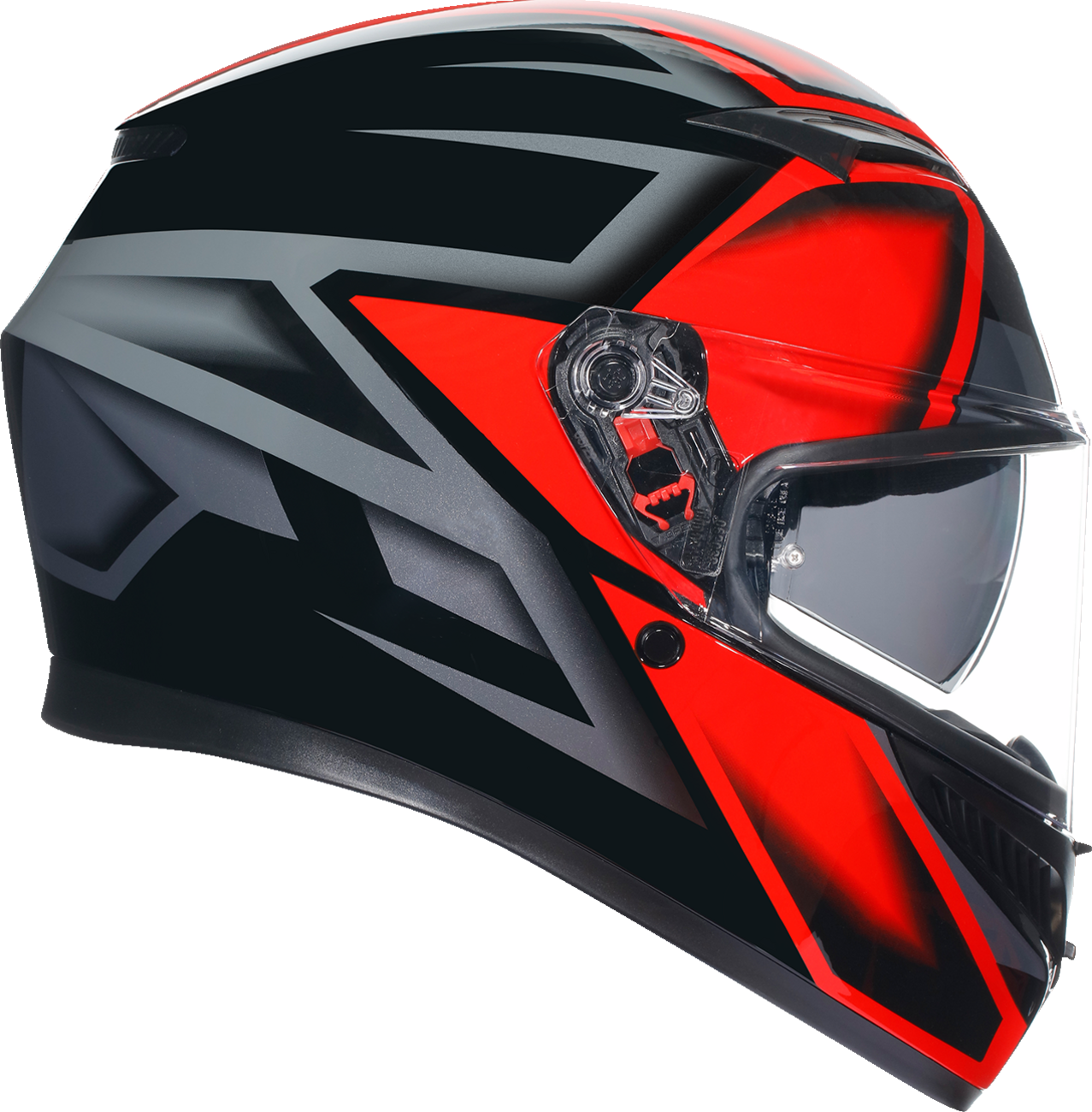 AGV HLMT K3 CMPND BK/RD XL