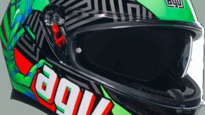 AGV K3 Helmet - Kamaleon - Black/Red/Green - Medium