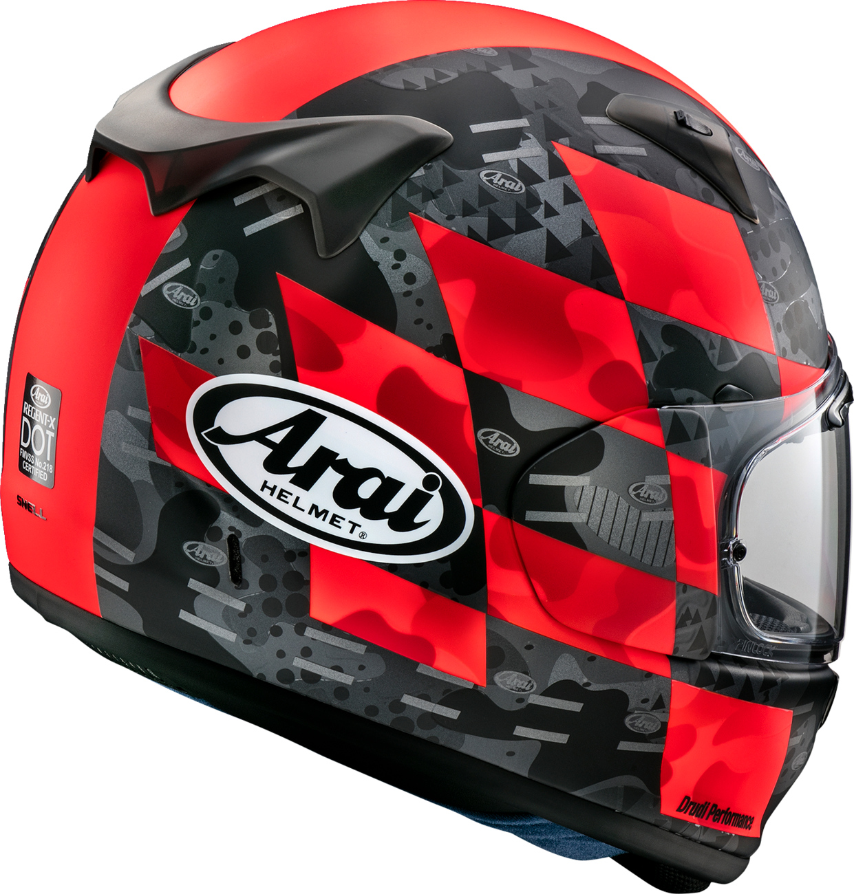 ARAI HELMETS HLMT REG-X PATCH FL RD 2X - Image 2