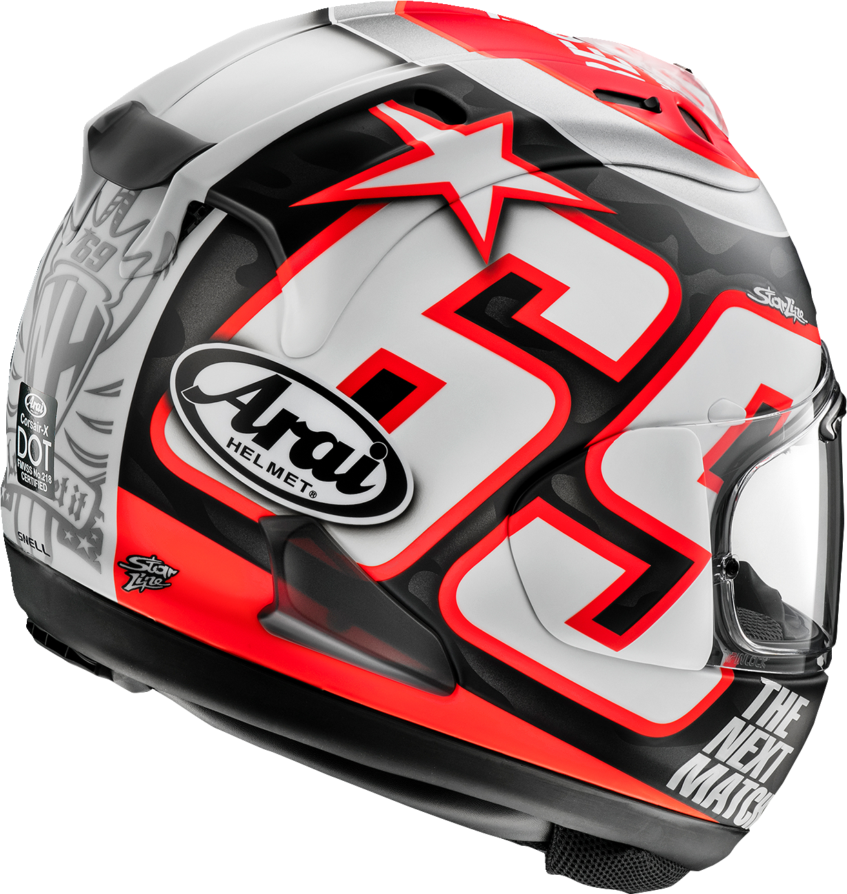 ARAI HELMETS HLMT COR-X NICKY RESET SM - Image 2