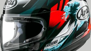 ARAI HELMETS Quantum-X Helmet - Wave - Large