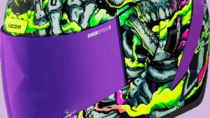 ICON Airform™ Helmet - Hippy Dippy - Purple - Small