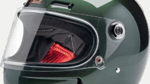 BILTWELL Gringo SV Helmet - Metallic Sierra Green - Medium