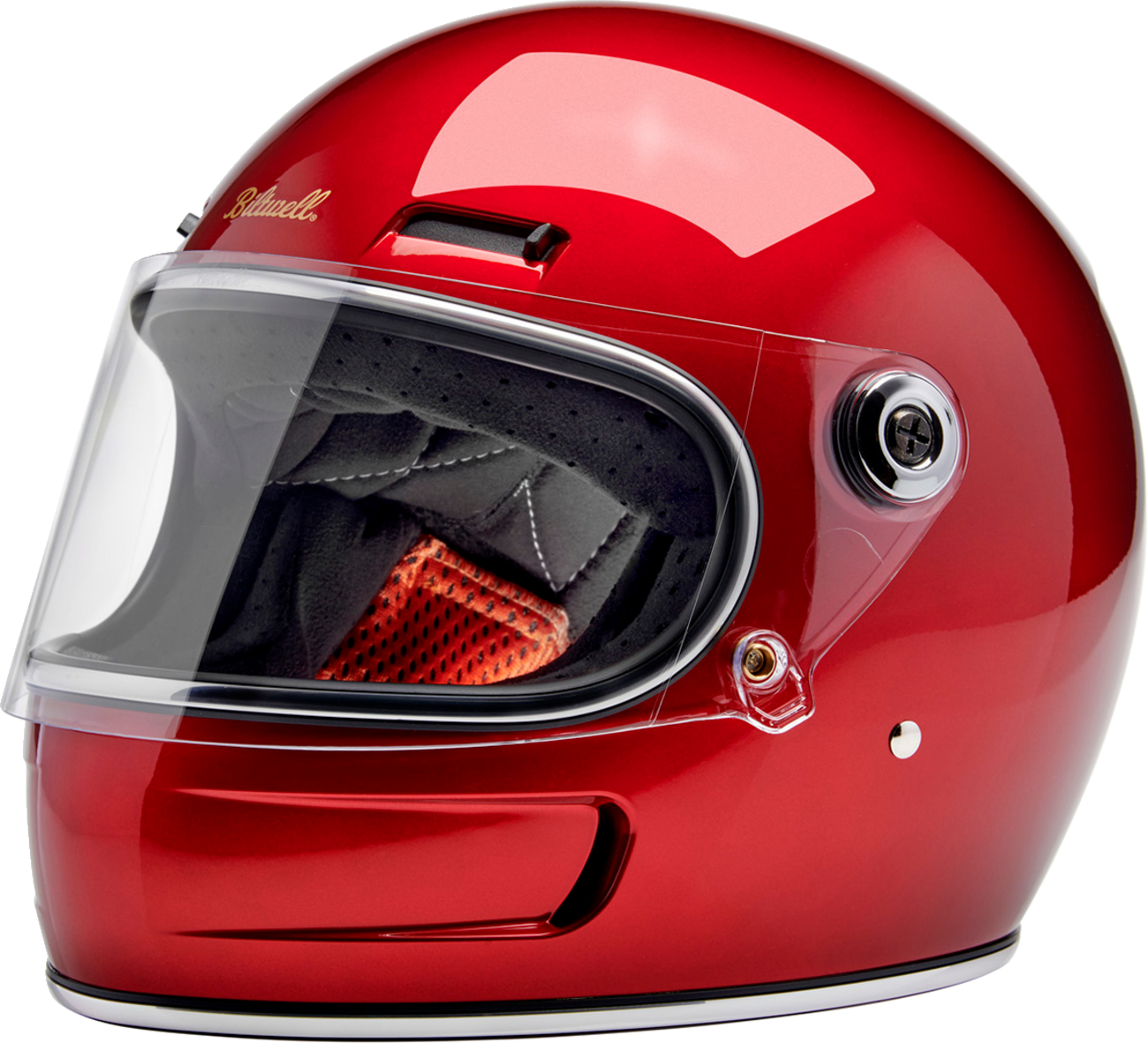 BILTWELL Gringo SV Helmet - Metallic Cherry Red - Large