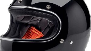 BILTWELL Gringo Helmet - Gloss Black - Medium