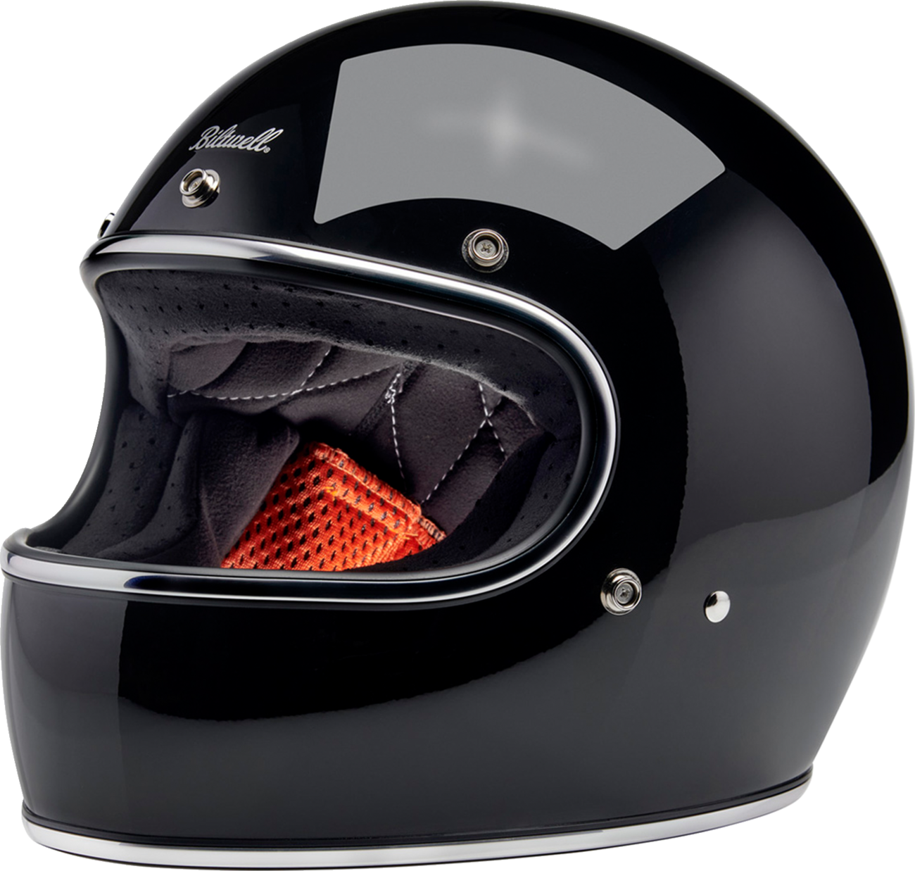 BILTWELL Gringo Helmet - Gloss Black - 2XL