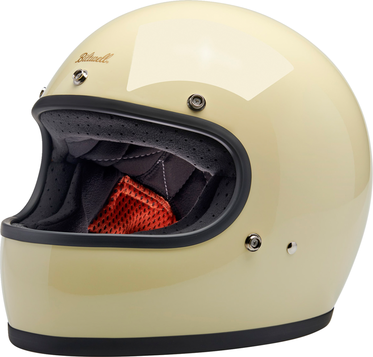 BILTWELL Gringo Helmet - Gloss White - 2XL