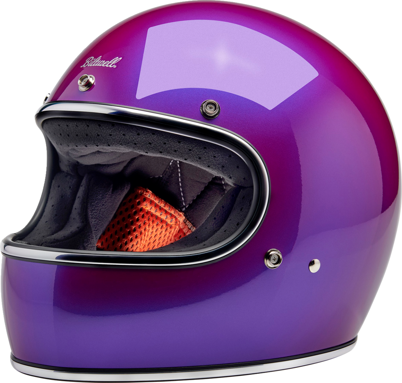 BILTWELL Gringo Helmet - Metallic Grape - XS