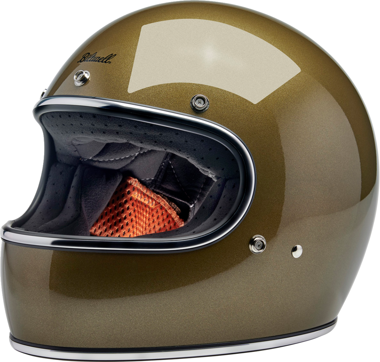 BILTWELL Gringo Helmet - Ugly Gold - Large
