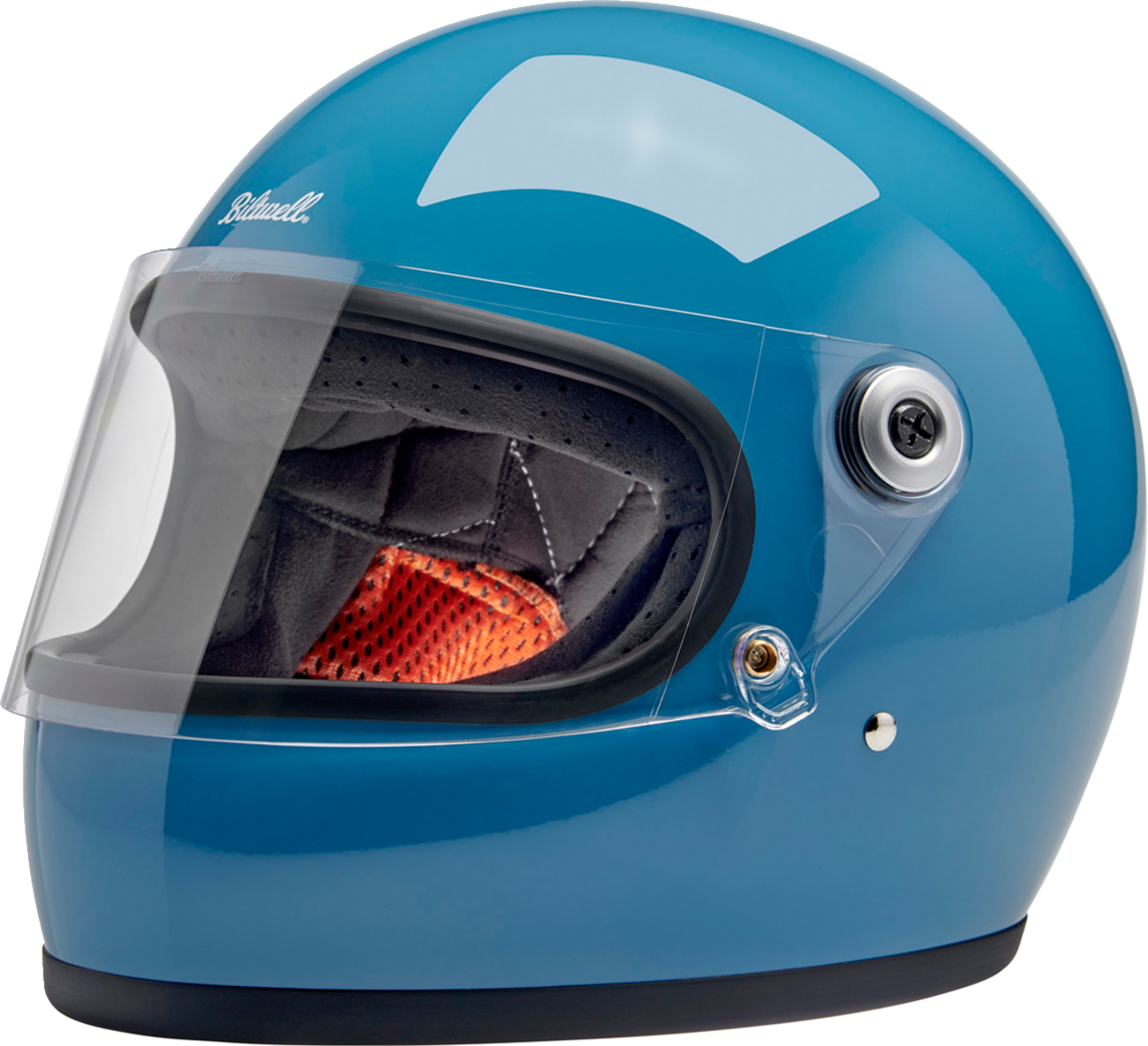 BILTWELL Gringo S Helmet - Gloss Dove Blue - Medium