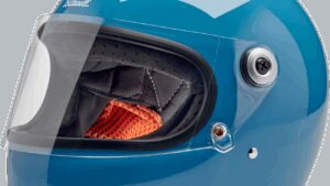 BILTWELL Gringo S Helmet - Gloss Dove Blue - 2XL