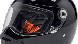 BILTWELL Lane Splitter Helmet - Gloss Black - Medium