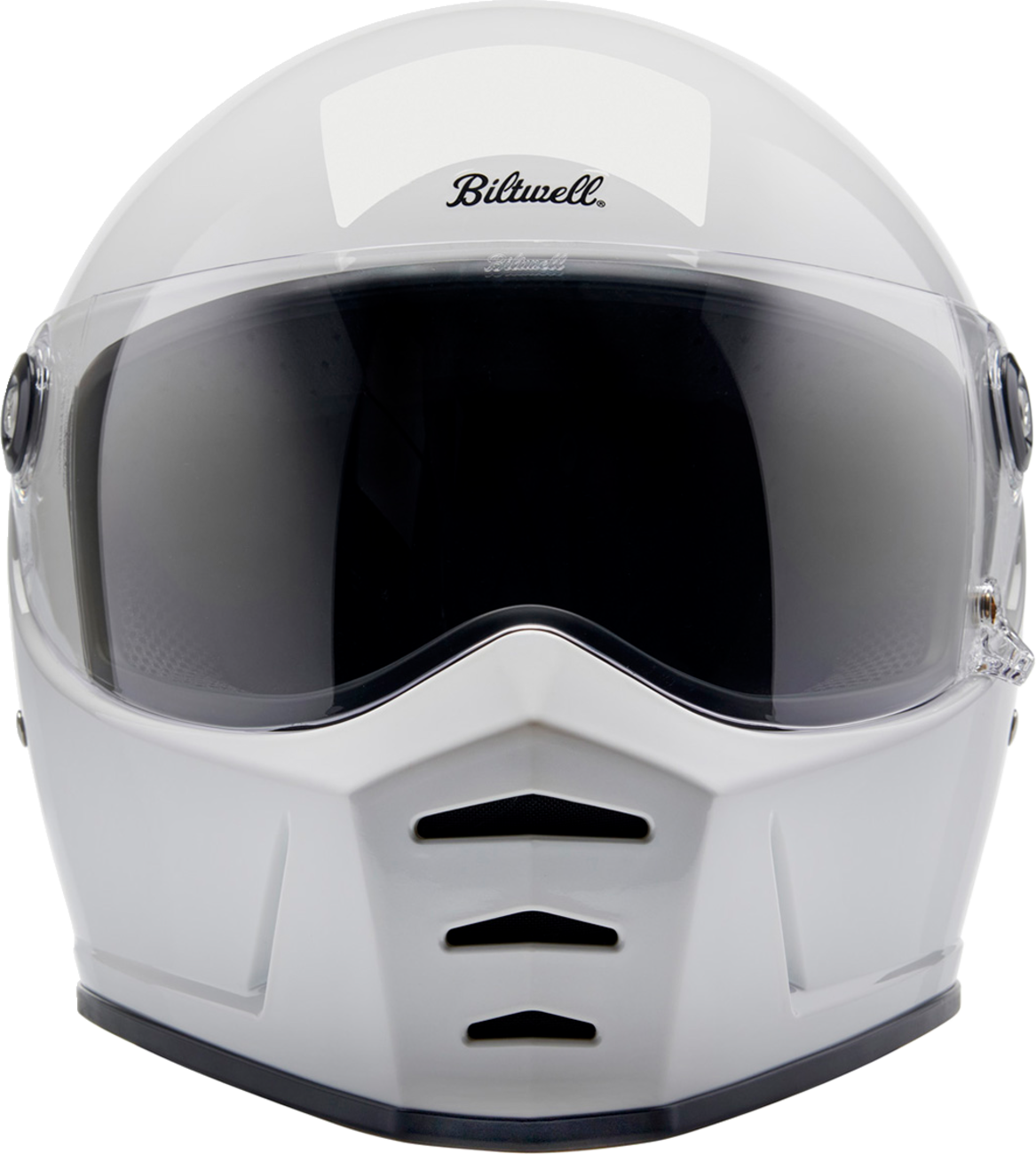 BILTWELL HELMET LANESPLTR G WHT XL - Image 3