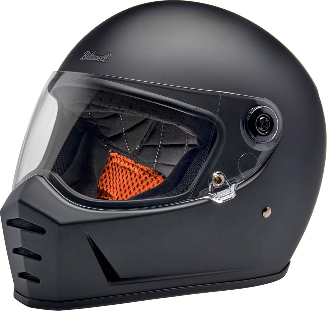 BILTWELL Lane Splitter Helmet - Flat Black - XS