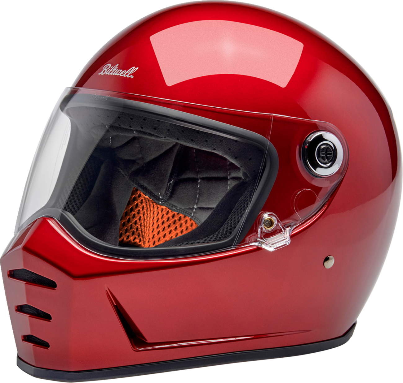 BILTWELL Lane Splitter Helmet - Metallic Cherry Red - Medium