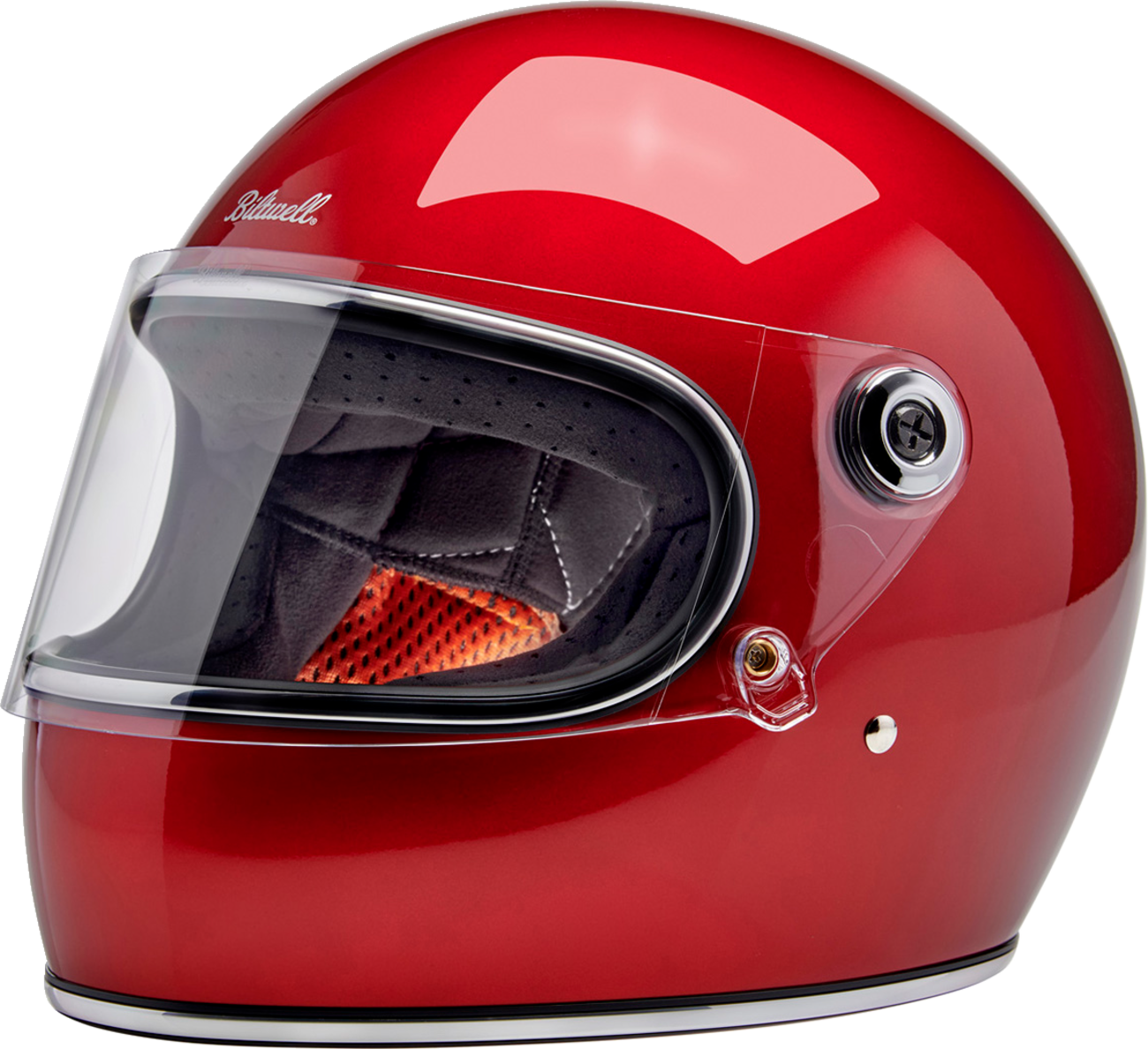 BILTWELL Gringo S Helmet - Metallic Cherry Red - XS