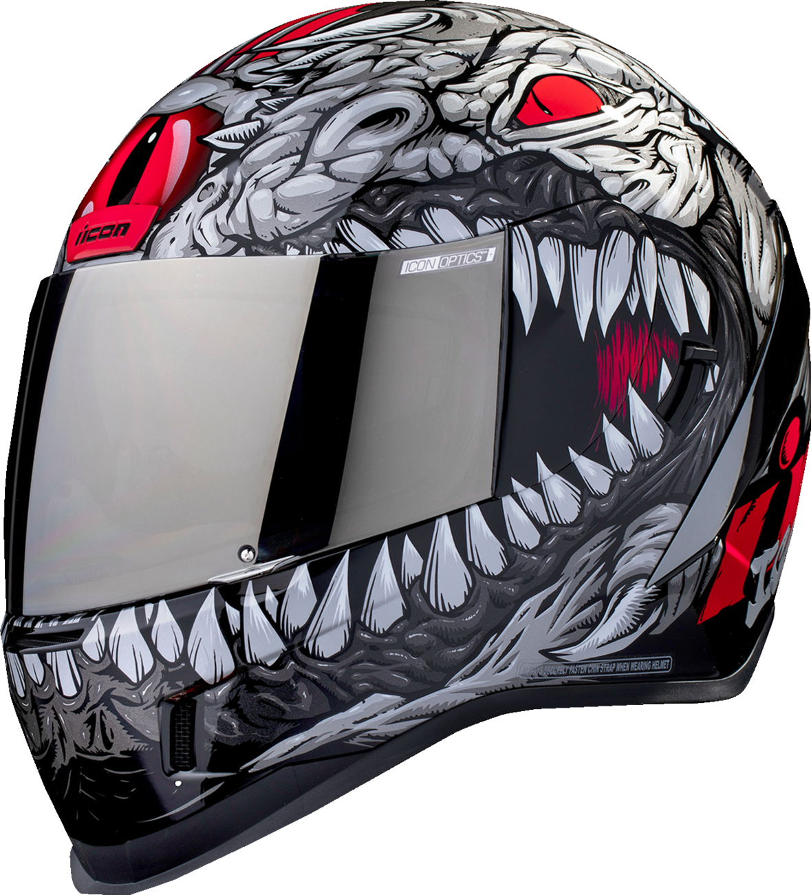 ICON Airform™ Helmet - Kryola Kreep - MIPS® - Silver - 2XL