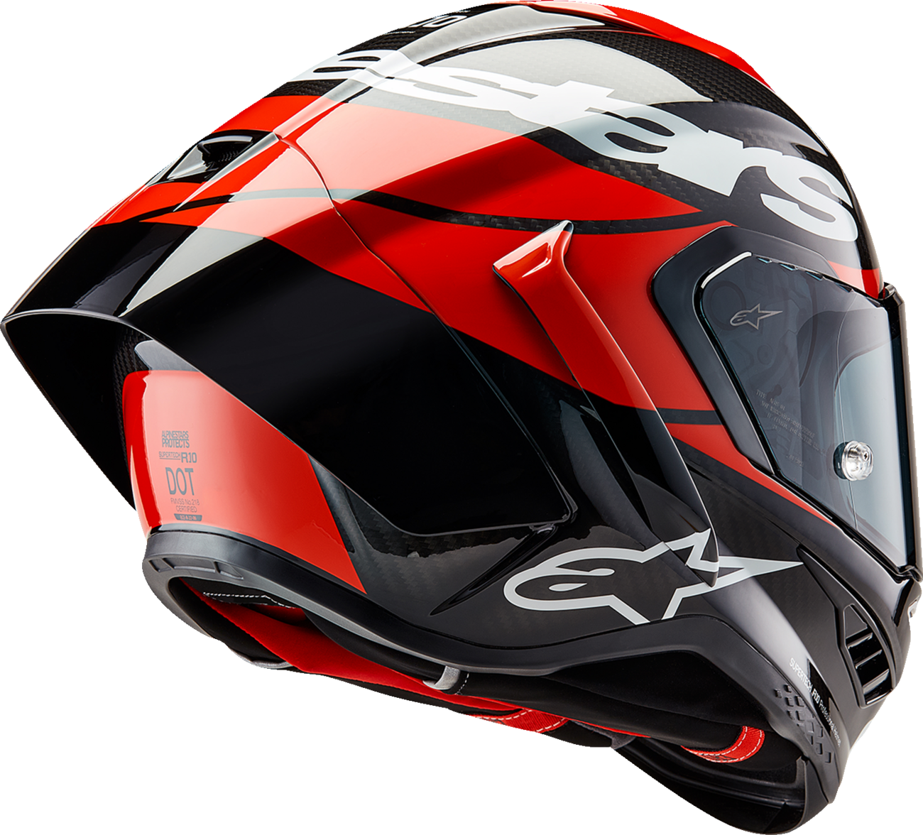 ALPINESTARS S-R10 ELEMENT HELMET CARB/R/W S - Image 5