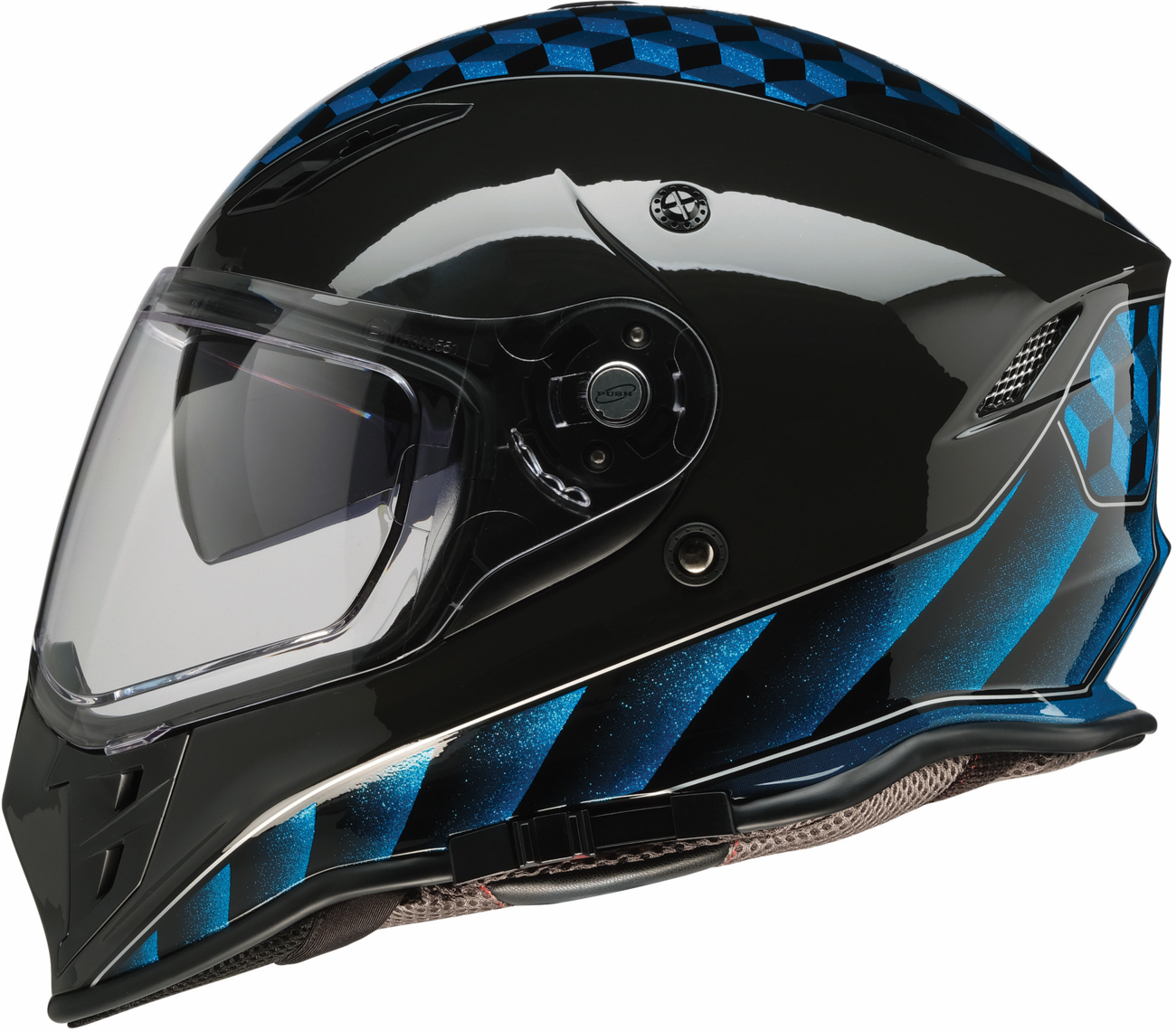 Z1R Nemesis Helmet - Thunderbird - Blue - Medium
