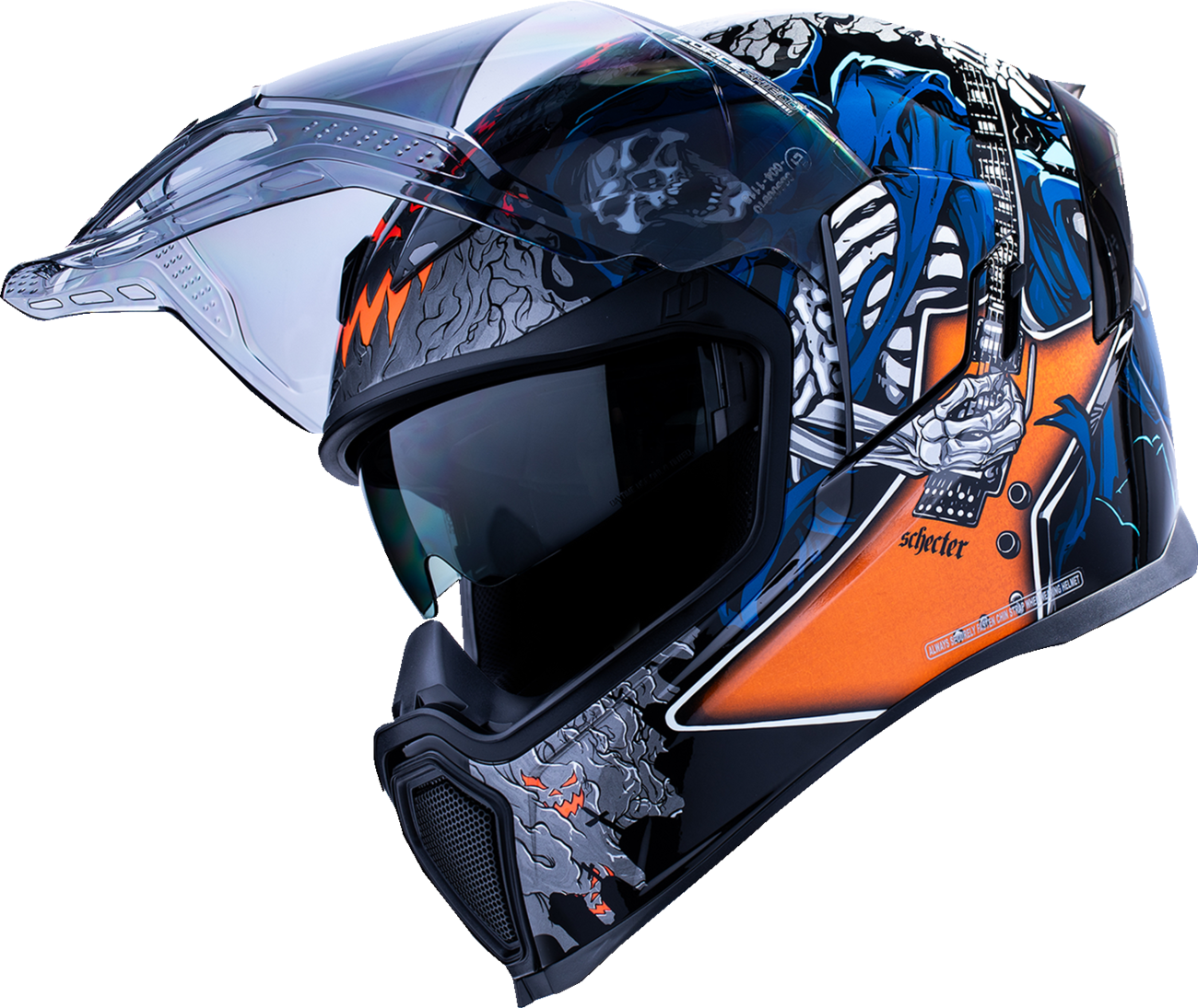 ICON HLMT AFLT TRICKORSTREET4 BK 3X