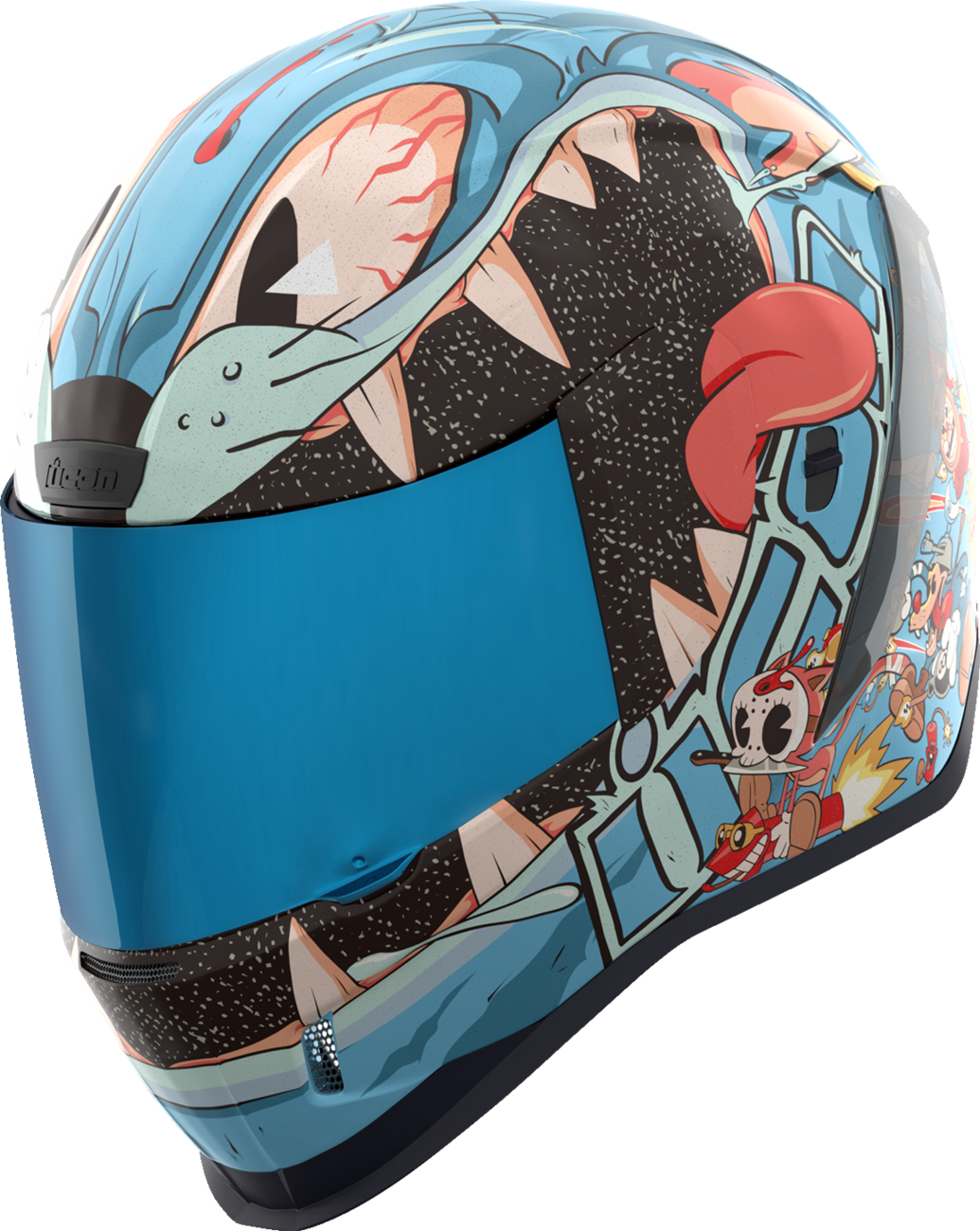 ICON Airform™ Helmet - 9 Lives - MIPS® - Blue - Large