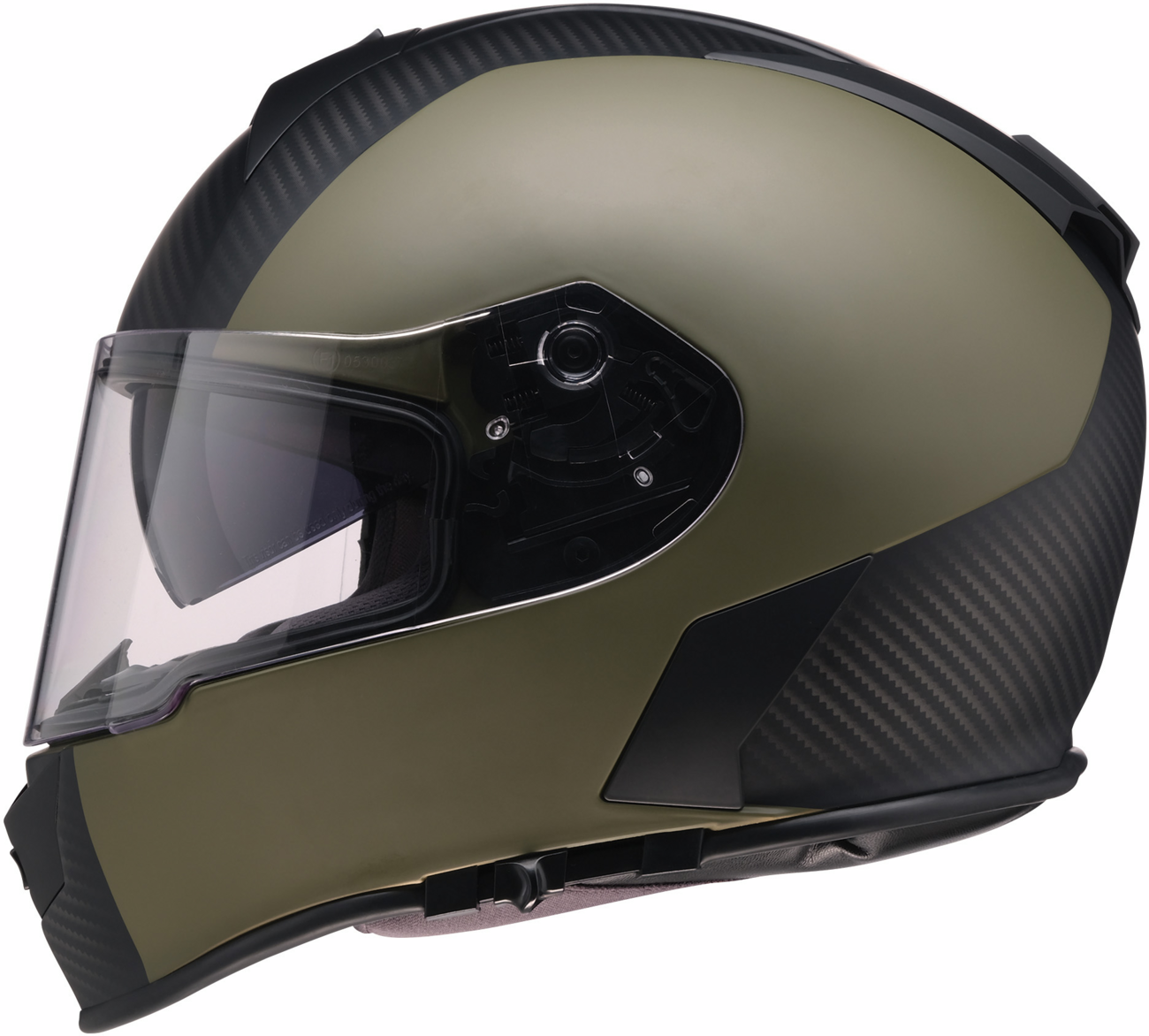 Z1R Warrant Helmet - Carbon - Green - XL