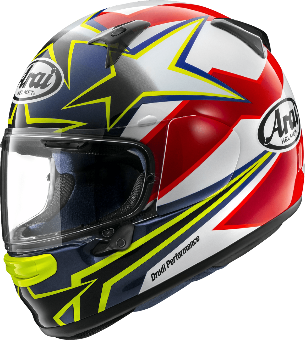 ARAI HELMETS Regent-X Helmet - Stars & Stripes - Yellow - Large
