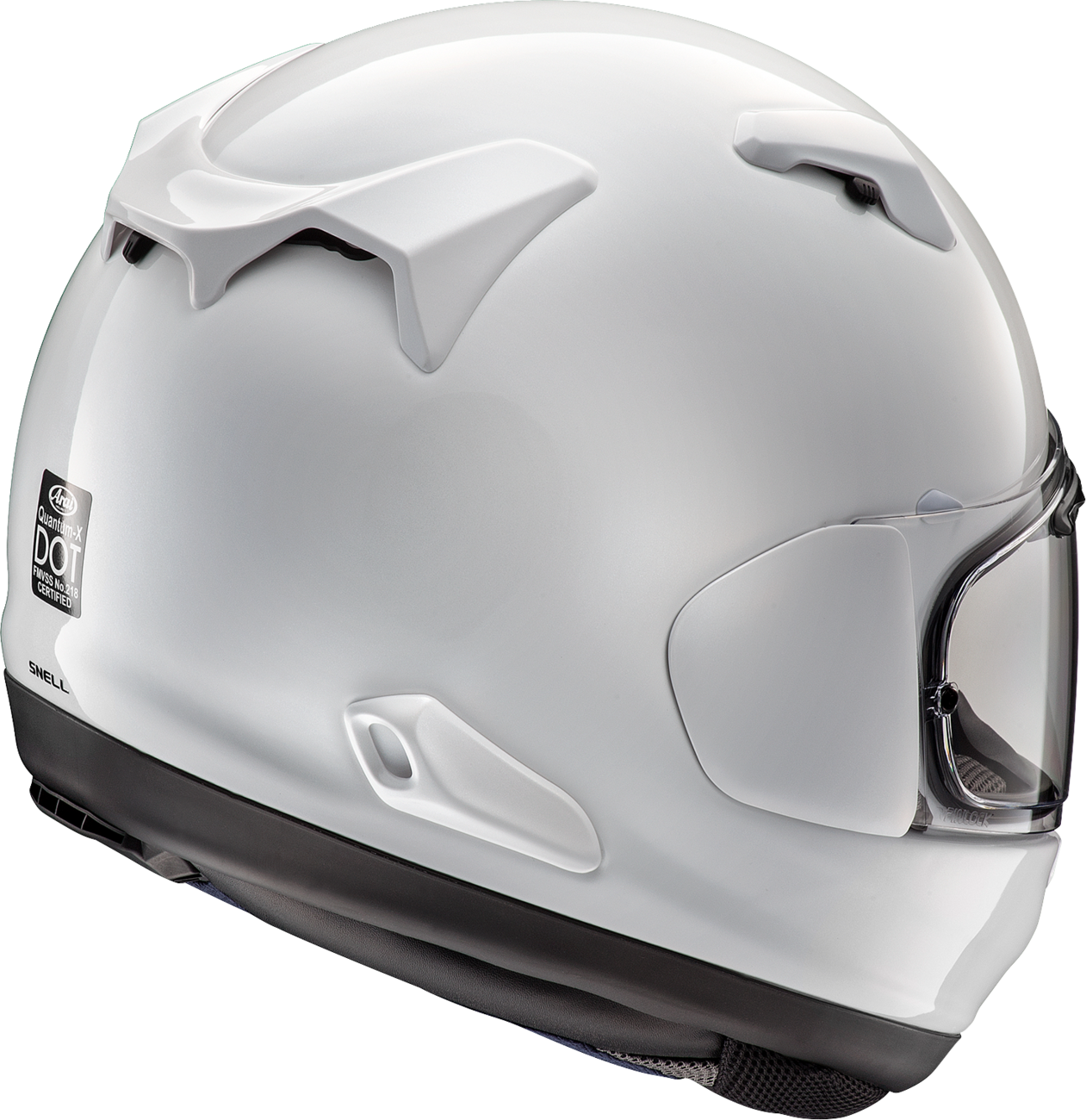 ARAI HELMETS HELMET QUANTUM-X WHITE LG - Image 2