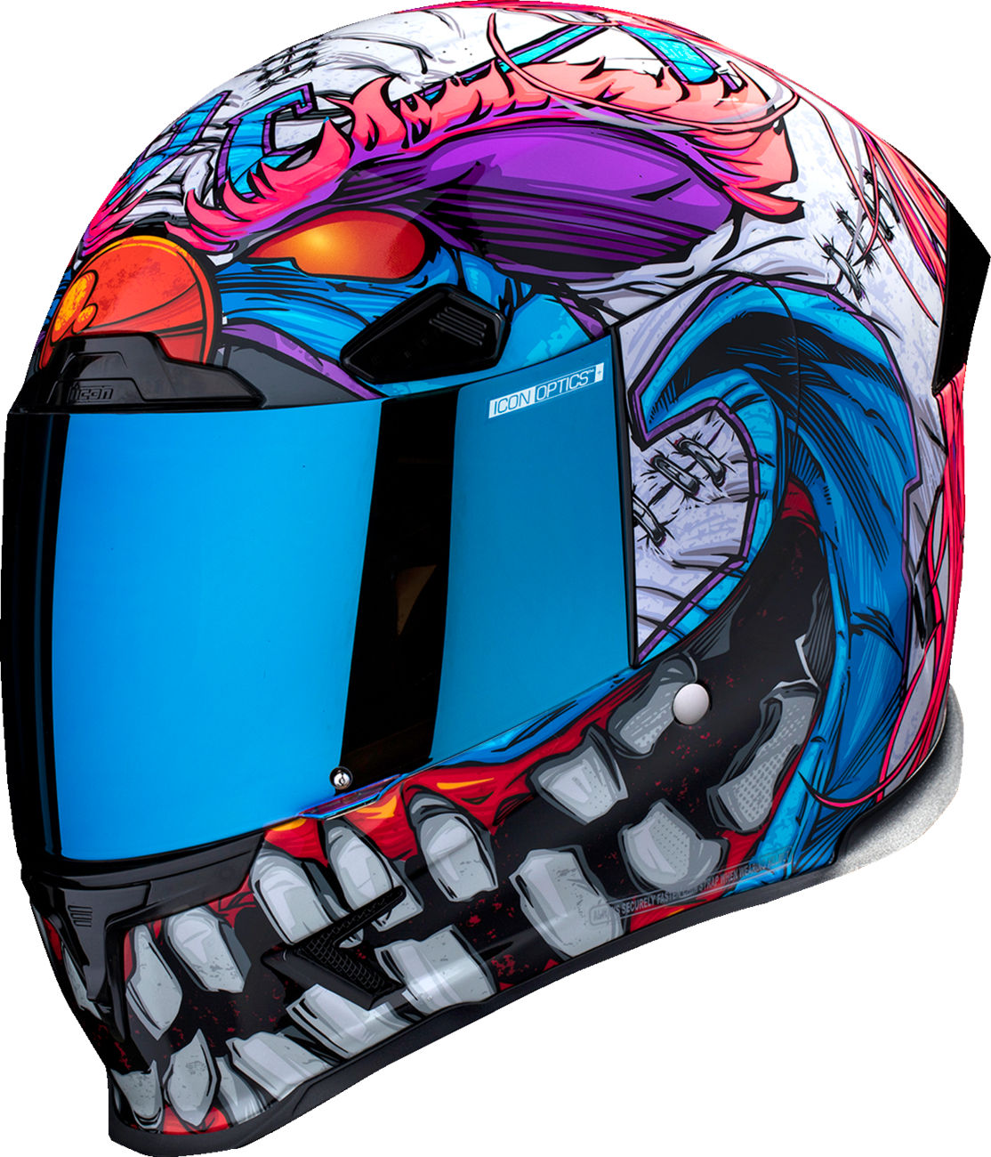 ICON Airframe Pro™ Helmet - Krazy Klown 2 - Pink - XL