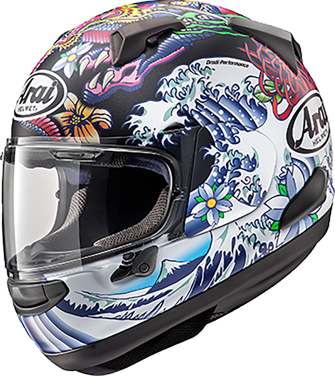 ARAI HELMETS HELMET QUANTUM-X ORIENTAL FLAT BLACK MD