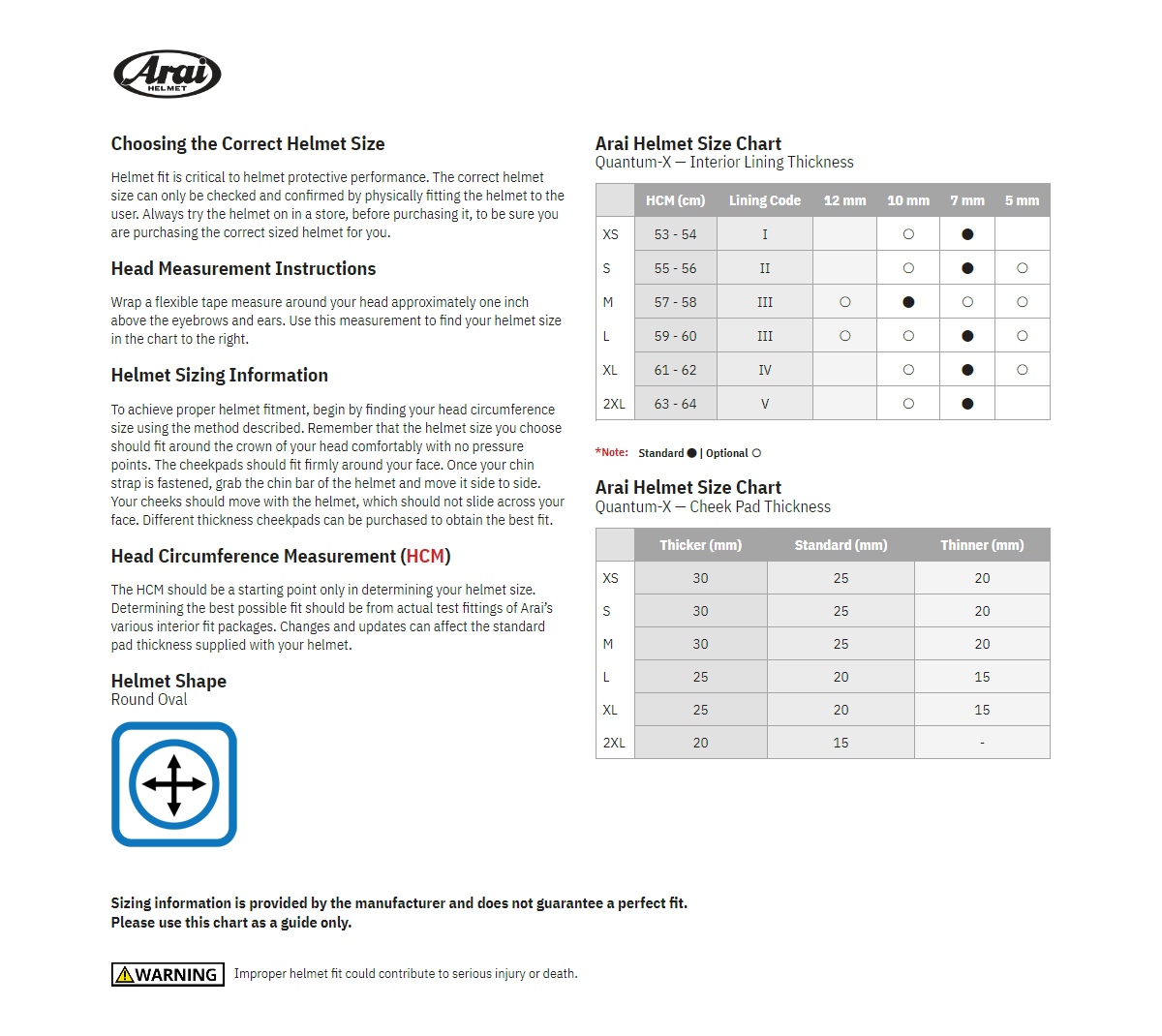 ARAI HELMETS HELMET QUANTUM-X DIAMOND WHITE XL - Image 3