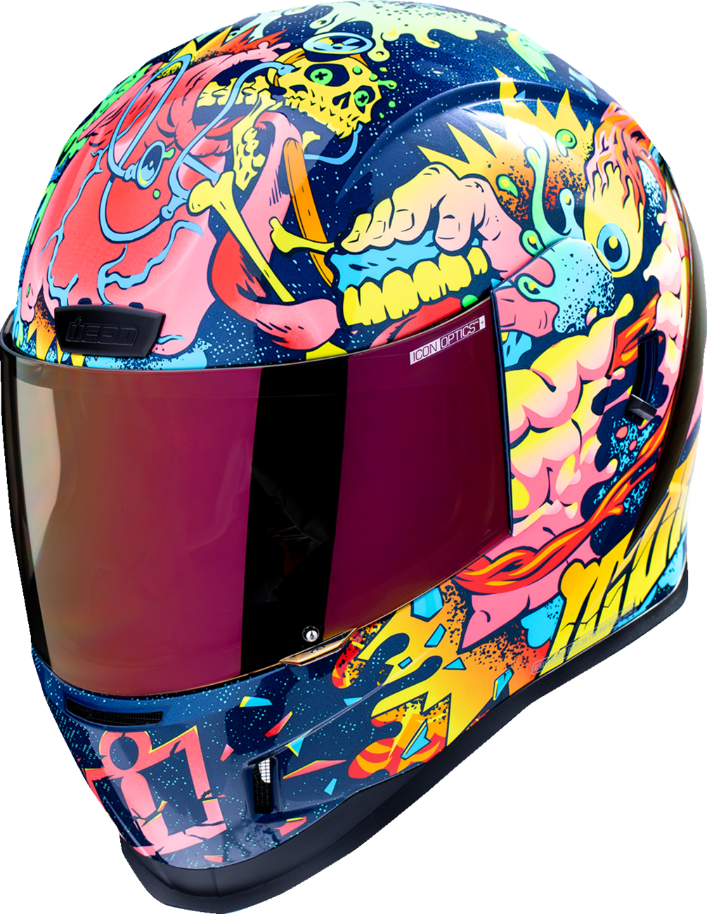 ICON Airform™ Helmet - Scatterbrain - MIPS® - Purple - 3XL