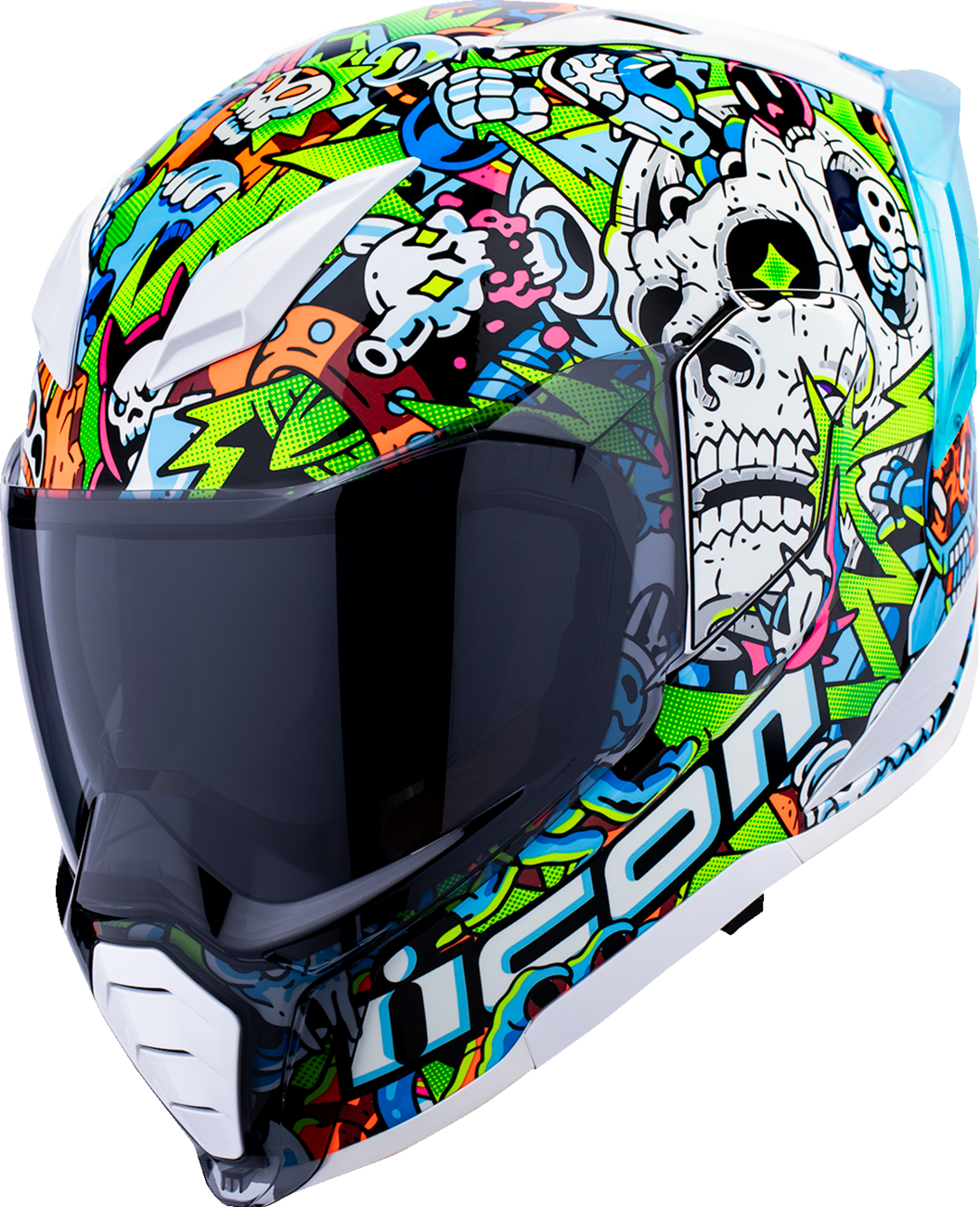 ICON Ultraflite Helmet - Doodle 3 - MIPS® - Blue - Small