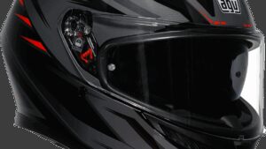 AGV K3 Helmet - Syth - Black/Red - Medium