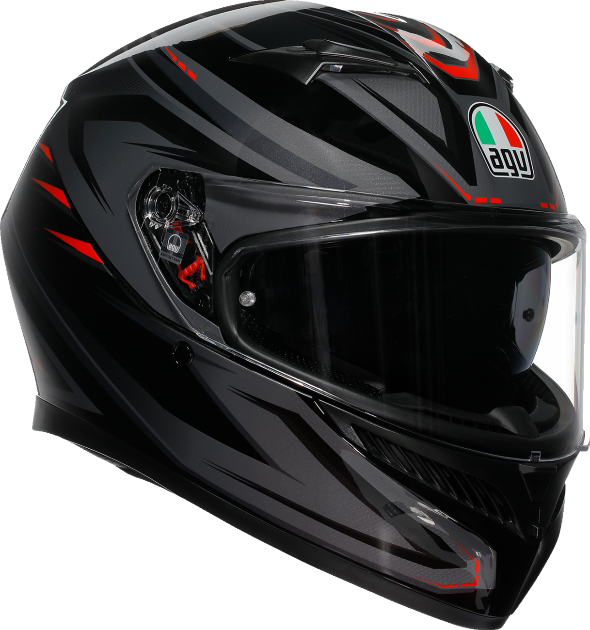 AGV K3 Helmet - Syth - Black/Red - Medium
