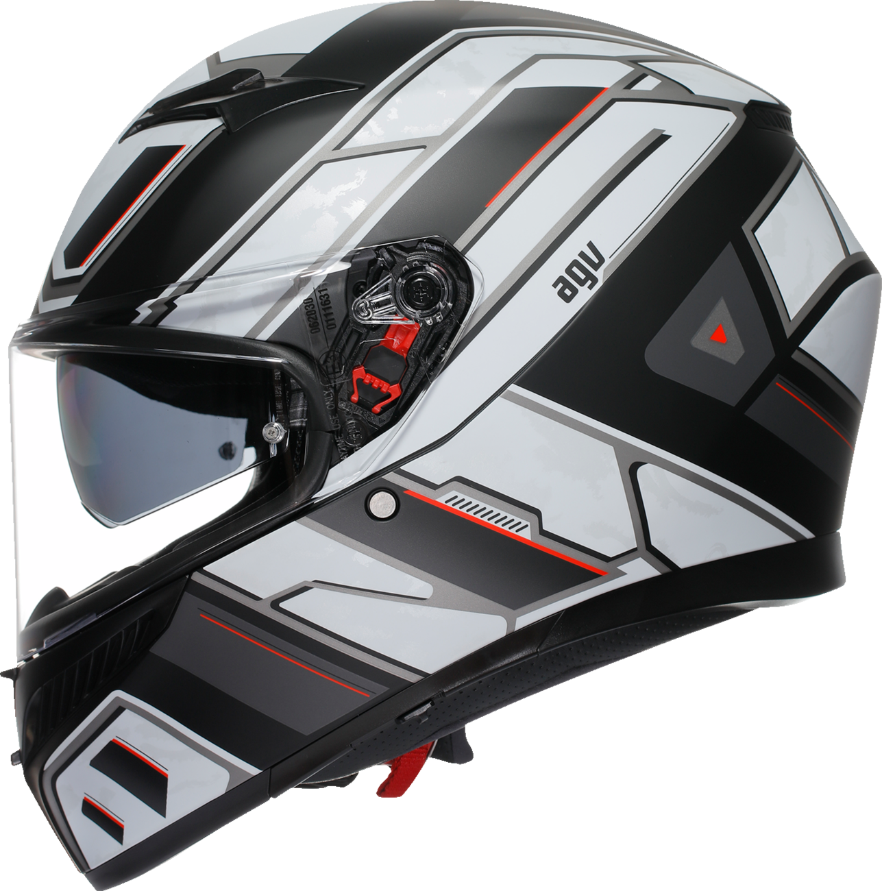 AGV HLMT K3 RIVIA MT BK/WT MD - Image 2