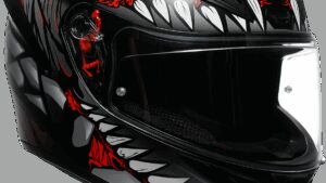 AGV K1 S Helmet - Lyzard - Matte Black/Gray/Red - Medium