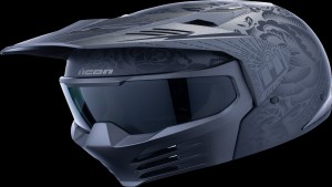 ICON HELMET ELSINORE DARKGARD BLACK 3X