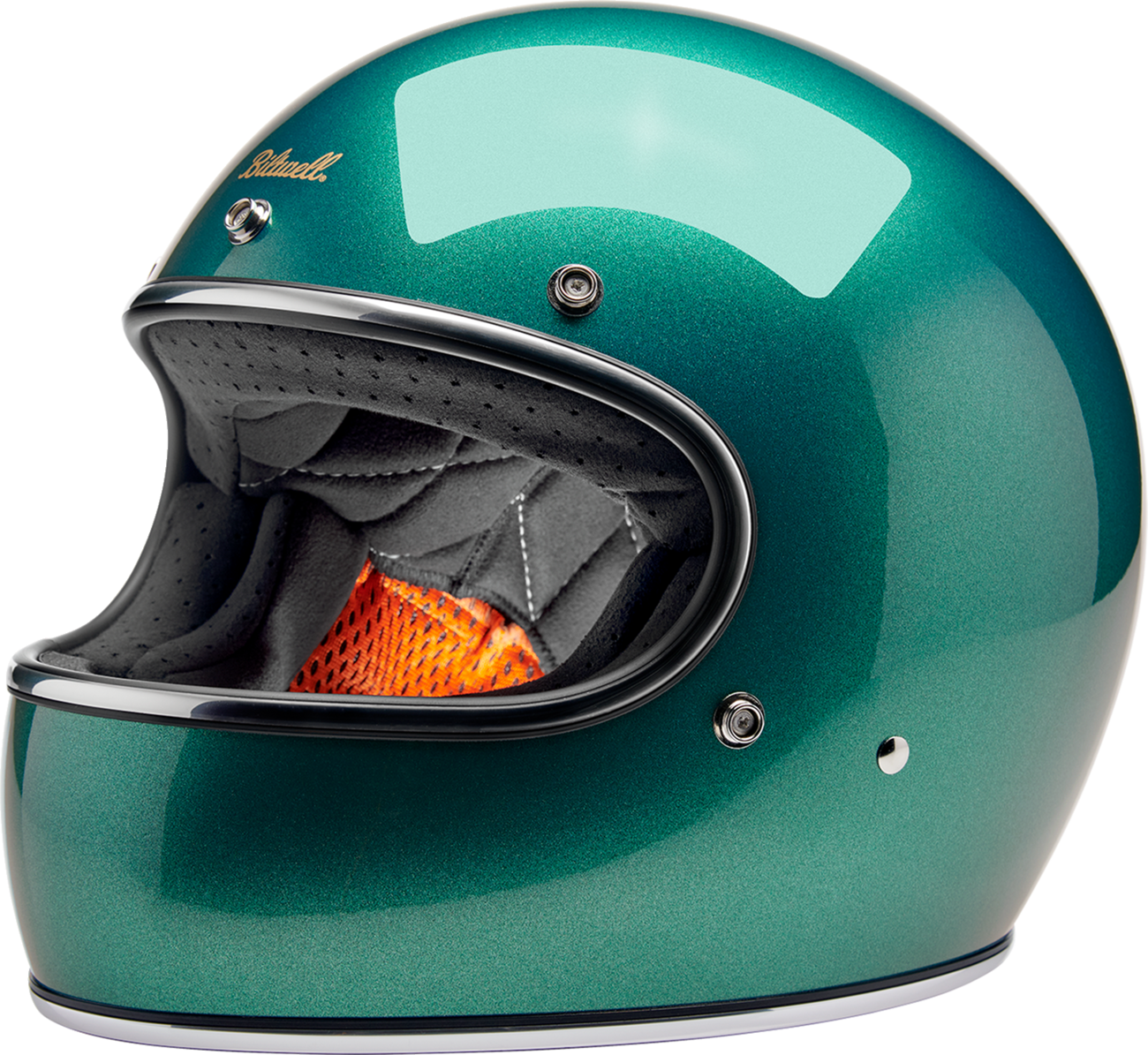 BILTWELL Gringo Helmet - Metallic Catalina - XS