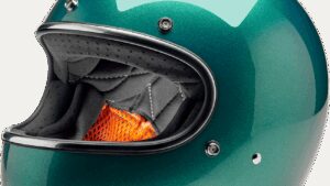 BILTWELL Gringo Helmet - Metallic Catalina - Small