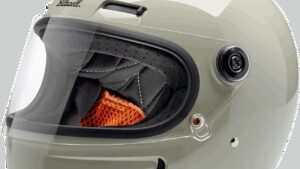 BILTWELL Gringo SV Helmet - Gloss Chalk Gray - Medium