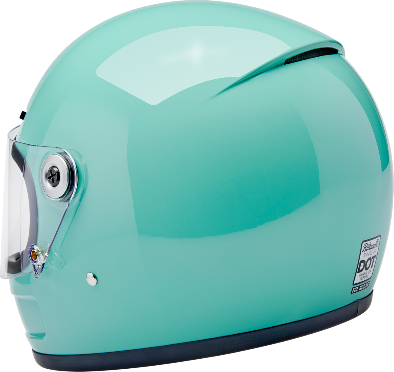 BILTWELL HELMET GRINGO SV GLOSS MINT JULIP SM