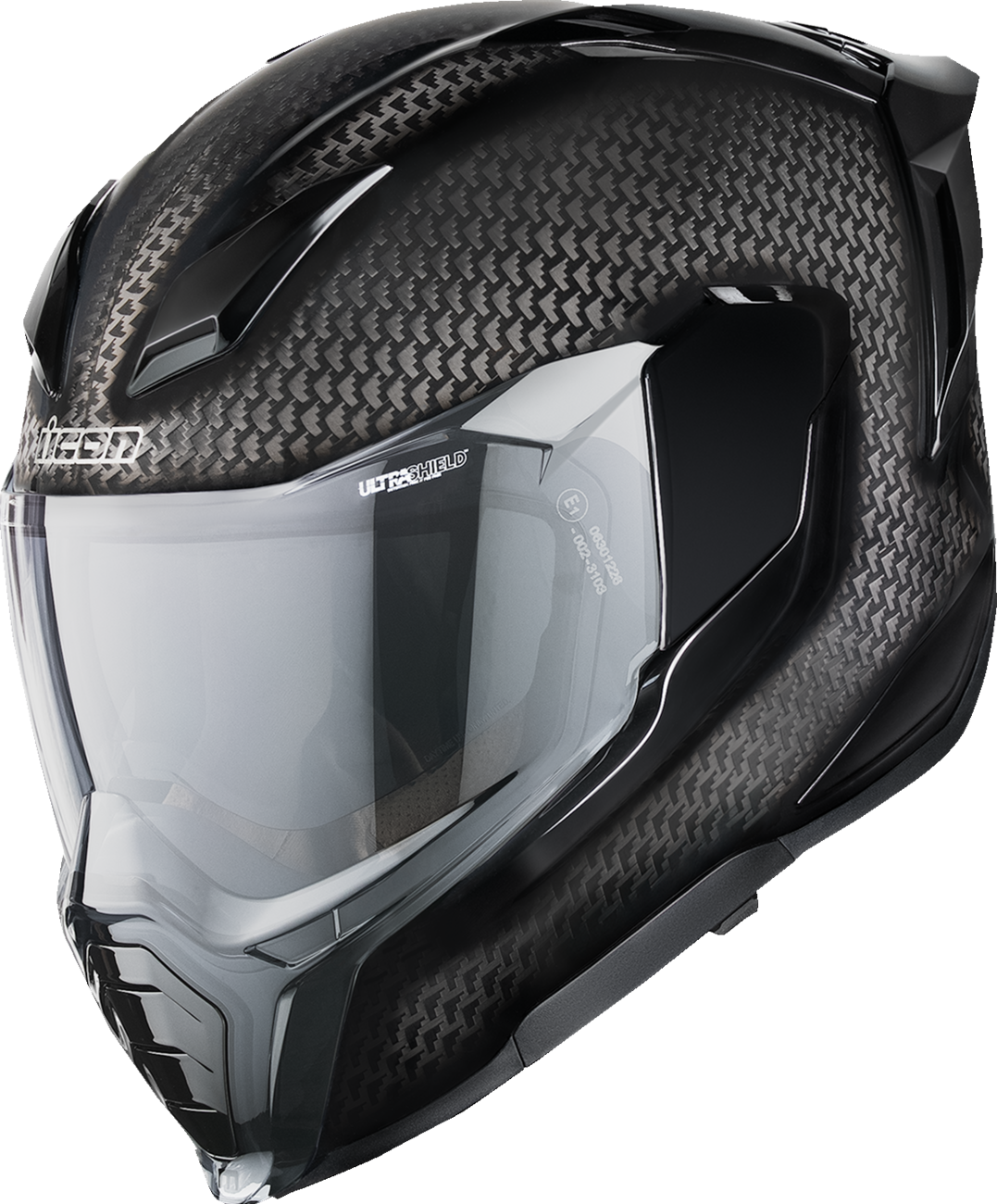 ICON HELMET ELSINORE DARKGARD BLACK LG - Image 2